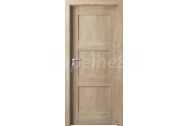 PORTA Doors Set BEZFALCOVÉ dvere VERTE PREMIUM B.0 Plné, 3Dfólia Dub Klasický+zárubeň