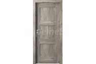 PORTA Doors Set BEZFALCOVÉ dvere VERTE PREMIUM B.0 Plné, 3Dfólia Dub Sibírsky+zárubeň