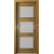 PORTA Doors Set BEZFALCOVÉ dvere VERTE PREMIUM B.3 skloMat, 3Dfólia Agát Medový+zárubeň
