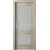 PORTA Doors Set BEZFALCOVÉ dvere VERTE PREMIUM C.2 skloMat, 3Dfólia Agát Striebor+zárubeň