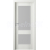 PORTA Doors Set BEZFALCOVÉ dvere VERTE PREMIUM C.2 skloMat, 3Dfólia Wenge White+zárubeň