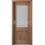 PORTA Doors Set BEZFALCOVÉ dvere VERTE PREMIUM C.1 skloMat, 3Dfólia Dub Kalifornia+zárubeň