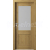 PORTA Doors Set BEZFALCOVÉ dvere VERTE PREMIUM C.1 skloMat, 3Dfólia Dub Prírodný+zárubeň