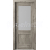 PORTA Doors Set BEZFALCOVÉ dvere VERTE PREMIUM C.1 skloMat, 3Dfólia Dub Sibírsky+zárubeň