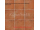 Rako SIENA DAR2Y665  červenohnedá 22,5x22,5x0,8 dlažba matná,mrazuvzd.,rektifik.,R9,1.tr.
