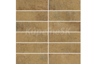 Rako SIENA DDP4H664 dlažba-mozaika 45x45x0,8 cm,hnedá-matná,mrazuvzd,rekt.,R9,1.tr