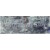 Tubadzin Grunge blue A sklenený dekor 32,8x89,8cm, lesk,rektifikovaný