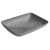 Sapho INFRANE betónové umývadlo vrátane výpusti, 57x37 cm, čierny granit