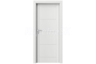 PORTA Doors SET rámové dvere VECTOR PREMIUM W Plné, Lak premium-Biela + zárubeň fólia