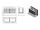 Sapho VIOLETA dvojumývadlová skrinka 116x52x48,5cm + dvojumývadlo 8725111, biela pololesk