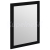 Sapho TREOS zrkadlo v ráme 750x500x28mm, čierna matná (TS751)