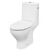 Cersanit MODUO WC-Kombi zadný odpad 3/5 CLEAN ON+sed.SLIM DP,SC,EO, Biela K116-029