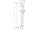 Hansgrohe 27610000 sprchová tyč UnicaClassic,90 cm,chróm,s hadicou Isiflex B,160 cm