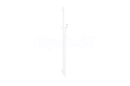 Hansgrohe 28631700 Unica`S Puro sprchová tyč, 90 cm, matná biela