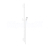 Hansgrohe 28632700 Unica`S Puro sprchová tyč, 65 cm, matná biela