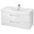 Cersanit SET B309 LARA skrinka + MILLE 100 umývadlo v demonte Biela lesk S801-330-DSM
