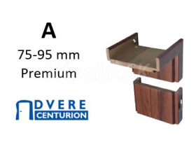 CENTURION obložková nastaviteľná zárubňa S8, 8cm, pre hrúbku steny A 75-95 mm, Premium