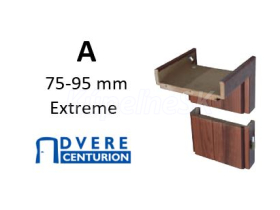 CENTURION obložková nastaviteľná zárubňa S8, pre hrúbku steny A 75-95 mm, Extreme