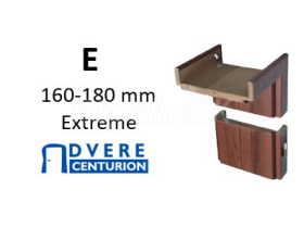 CENTURION obložková nastaviteľná zárubňa S8, pre hrúbku steny E 160-180 mm, Extreme