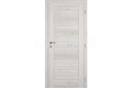 CENTURION Rámové dvere NAPOLI, plné, fólia Premium,dekor Silver