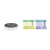 Hansgrohe 21140700 RainScent Súprava dózy a dvoch sprchových tabliet, matná biela
