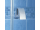 Ravak PIVOT PDOP2, 2-dielne sprchové dvere do niky otočné 110x190, Biela,Transp + vešiak