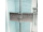 Ravak SMARTLINE SMSD2-90 B-L, 2-dielne sprchové dvere do niky, Bright alu,Transp + vešiak