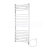 Mereo Vykurovací rebrík rovný 450x1330 mm, biely, elektrický