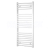 Mereo Vykurovací rebrík, rovný, 450x970 mm, biely, stredové pripojenie