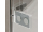 Mereo Sprchový kút, Novea, R 550, 90x90x200 cm, pantový, chróm ALU, sklo číre 6 mm, EC