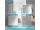 Mereo Sprchové dvere LIMA, pivotové, 90x190 cm, chróm ALU, sklo Point 6 mm