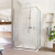 Mereo Sprchovací kút, LIMA, obdĺžnik, 120x80 cm, chróm ALU, sklo Číre