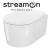 Cersanit INVERTO WC závesné StreamOn+sedátko Slim SC duropl, Biela S701-432