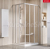 Ravak Sprchové dvere pre rohový sprchový kút  ASRV3-80-198 satin, transparent + CLEANER