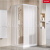 Ravak Sprchové dvere pre rohový sprchový kút  ASRV3-90-198 biela, pearl + CLEANER čistič