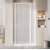 Ravak SDOP-90 sprchové krídlové dvere 90x195cm, white, Pearl + CLEANER čistič