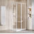 Ravak SRV2-75 195 S Sprchové dvere pre rohový sprchový kút, white, Transparent + CLEANER