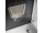 Ravak OVO-B II-CLEAR Sedátko do sprchy, sklopné,  hranaté + CLEANER čistič