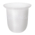 Sapho Náhr. miska na WC kefu pre X-ROUND/Trend-i/X-STEEL, XS301, mliečne sklo