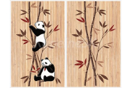 Zalakeramia PANDA dekor 25x40 cm, béžový matný, SD Panda F-42080 1.trieda