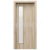 PORTA Doors SET Rámové dvere Laminát CPL, vzor 1.5, Buk Pieskový, sklo činčila + zárubeň