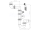Bruckner Drezový sifón šetriaci miesto s prepadom a odbočkou 1