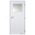 Doornite CPL-Premium laminátové 1/3 SKLO Biela Premium interiérové dvere