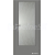 Doornite CPL-Premium laminátové 3/4 SKLO Prachovo šedá interiérové dvere, DTD