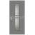 Doornite CPL-Premium laminátové STRIPE SKLO Prachovo šedá interiérové dvere