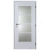 Doornite CPL-Premium laminátové SUPERIOR SKLO Biela Premium interiérové dvere, DTD