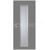Doornite CPL-Premium laminátové ALU LINEA Prachovo šedá interiérové dvere, DTD