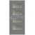 Doornite CPL-Premium laminátové DOMINANT 4 SKLO Prachovo šedá interiérové dvere, DTD