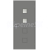 Doornite CPL-Premium laminátové QUADRA 2 SKLO Prachovo šedá interiérové dvere