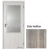 Doornite CPL-Deluxe laminátové interiérové dvere 2/3 SKLO, Dub Halifax